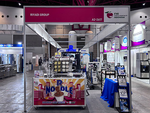 Riyadi Group Showcases Smart Food Automation at Food & Hospitality Indonesia 2026